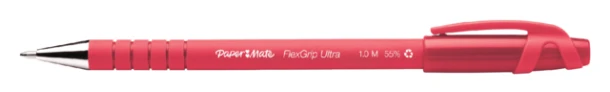 Balpen Papermate flexgrip medium, rood