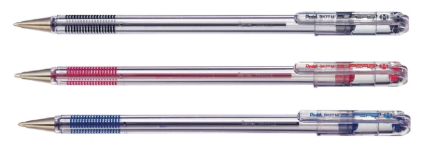 Balpen Pentel BK77 fijn zwart