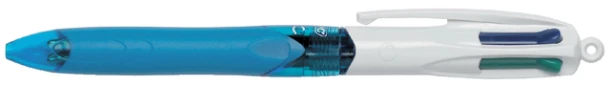 Balpen Bic 4 kleuren grip