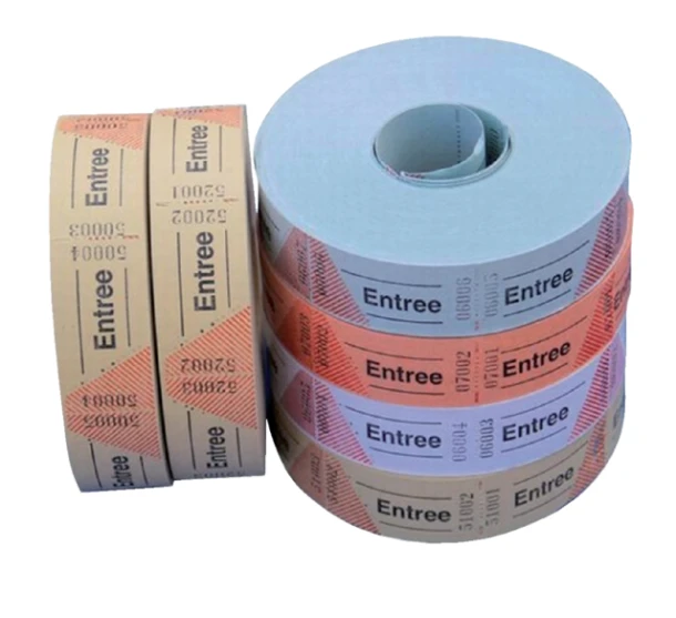 Entreebewijs Combicraft nummering 1-1000 blauw rol 1000 stuks