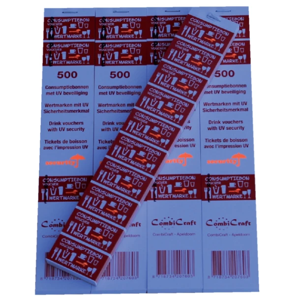 Consumptiebon Combicraft Uv Beveiliging Rood