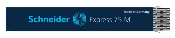 Balpenvulling Schneider Express 75 zwart medium