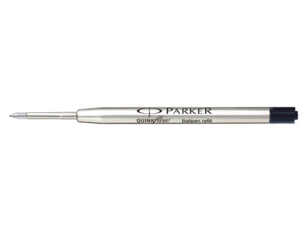 Balpenvulling Parker Quinkflow zwart, medium
