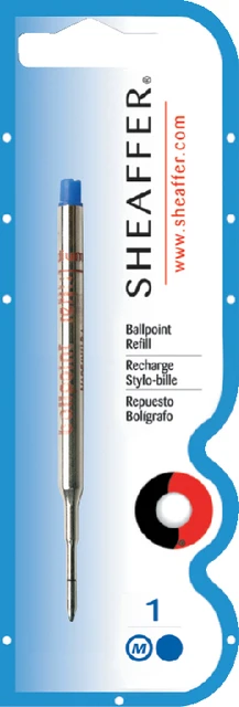 Balpenvulling Sheaffer (99335) zwart, medium