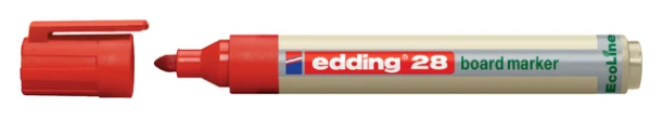 Whiteboardmarker Edding 28 ecoline rood