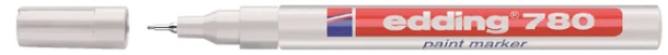 Viltstift Edding 780/49 lakmarker rond wit 0.8mm