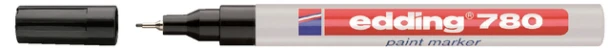 Paintmarker edding 780 op oliebasis 0.8mm zwart