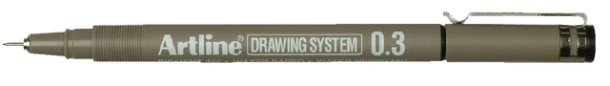 Fineliner Artline 0.3mm Zwart