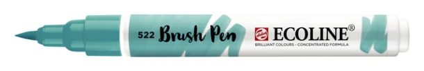 Brushpen Talens Ecoline turquoiseblauw