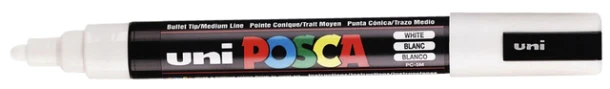 Paintmarker Uni POSCA PC5M medium wit