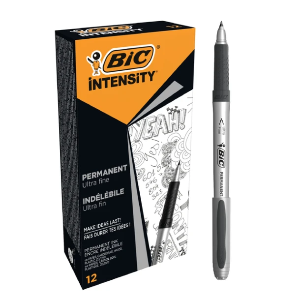 CD/DVD marker Bic 0.7mm zwart F