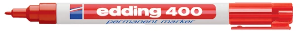 Viltstift Edding 400 rond rood 1mm