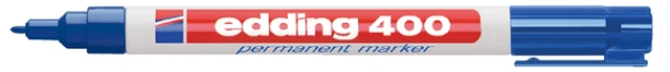 Viltstift Edding 400 rond blauw 1mm