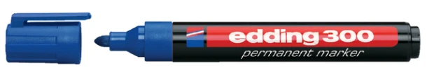 Viltstift Edding 300 Rond 1.5-3mm Blauw