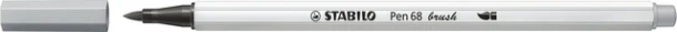 Brushstift STABILO Pen 568/95 koudgrijs