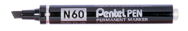 Viltstift Pentel N-60 zwart