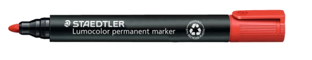 Viltstift Staedtler 352 rond rood 2mm