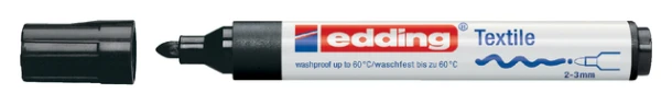 T-shirt marker Edding 4500 zwart