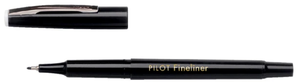 Fineliner Pilot SW-PPF zwart 0.4mm