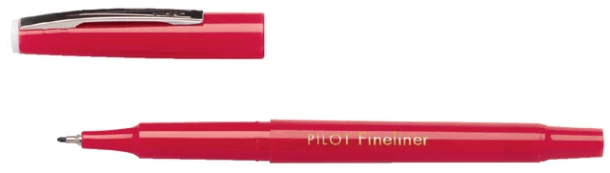 Fineliner Pilot SW-PPF rood 0.4mm