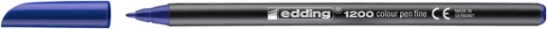 Viltstift Edding 1200 blauw 1mm