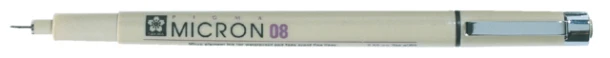 Fineliner Sakura Pigma Micron #05, 0.45mm zwart