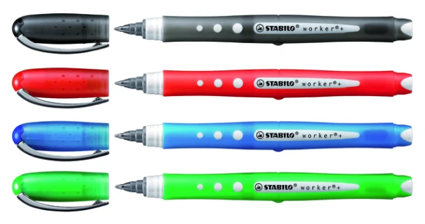 Rollerpen STABILO worker 0.5mm 2019/40 rood