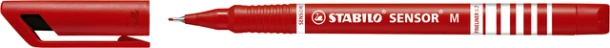 Fineliner STABILO Sensor 187/40 rood