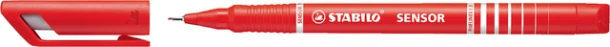 Fineliner STABILO Sensor 189/40 rood