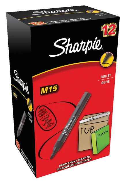 Viltstift Sharpie M15 1.8mm Zwart