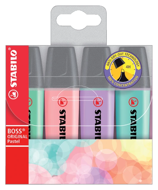 STABILO BOSS ORIGINAL Pastel - markeerstift - etui