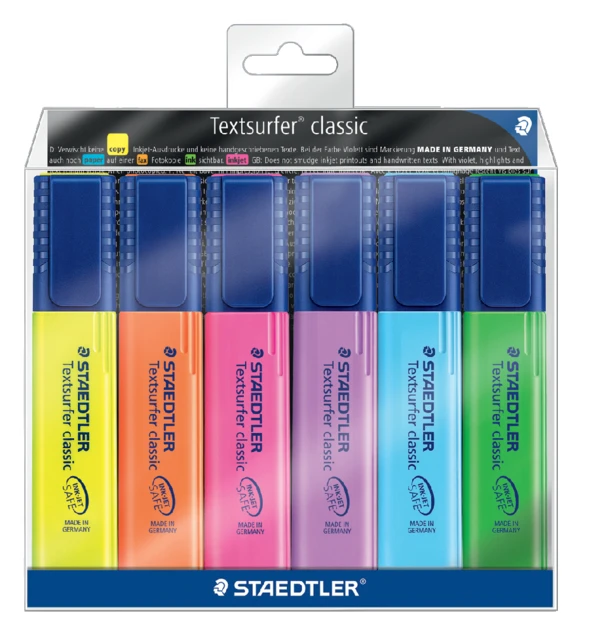 Markeerstift Staedtler 364 Textsurfer Ass