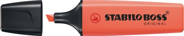 Markeerstift STABILO BOSS Original 70/140 pastel zacht koraalrood