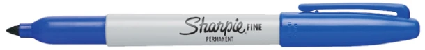 Viltstift Sharpie fine rond blauw 1-2mm
