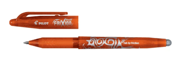 Rollerball Pilot Frixion BL-FR7 oranje uitwisbaar