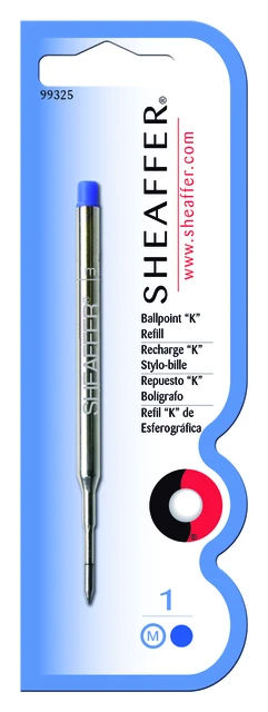 Rollerpenvulling Sheaffer Slim (97525) blauw mediu