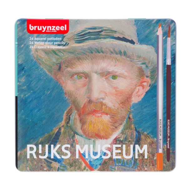 Aquarelpotloden Bruynzeel Van Gogh blik à 24 st