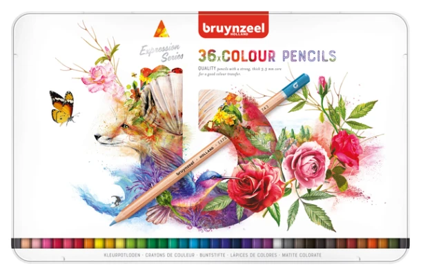 Kleurpotloden Bruynzeel Expression 7705 ass blik36