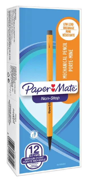 Potlood Papermate HB non-stop; ds a 12 stuks
