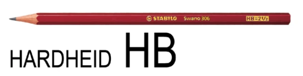 Potlood Stabilo Swano HB; dsje 12stuks