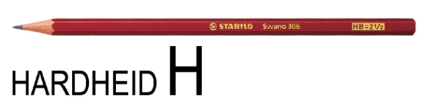 Potlood Stabilo Swano H; dsje 12stuks