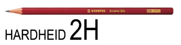 Potlood Stabilo Schwan 2h