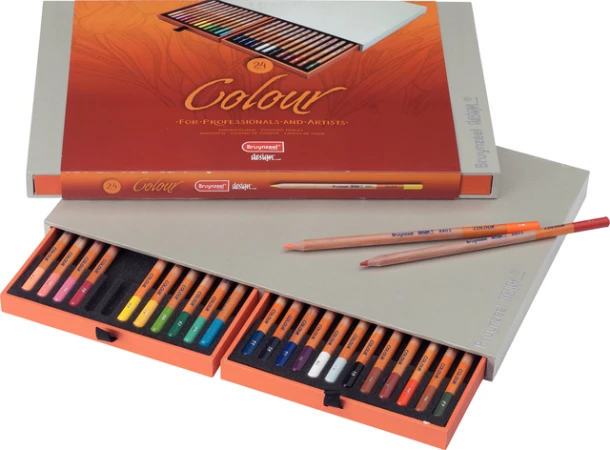 Kleurpotloden Bruynzeel Colour box 24stuks assorti