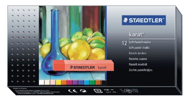 Pastelkrijt Staedtler Karat Zacht Ass