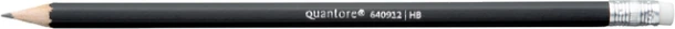 Potlood Quantore HB met gum; dsje 12st