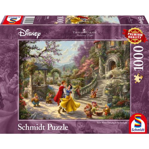 Disney Dansen met de prins, 1000 stukjes - Puzzel