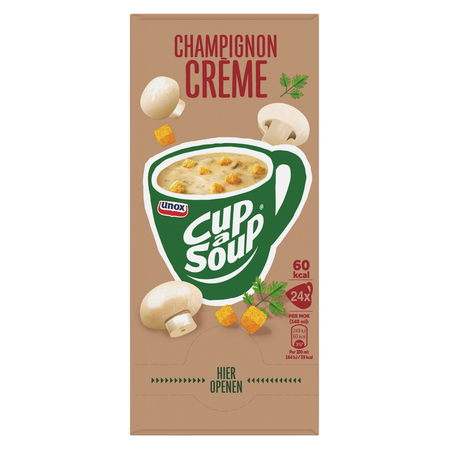 Cup-A-Soup Unox Champignon Creme 140ml