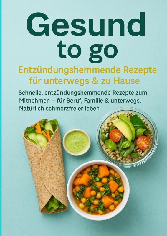 Gesund to go: Entzündungshemmende Rezepte für unterwegs & zu Hause