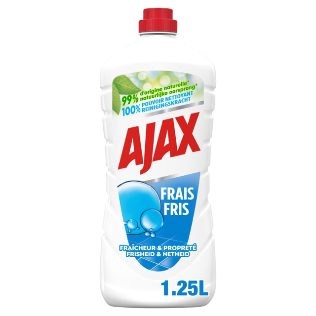 Allesreiniger Ajax Fris; fles 1250ml