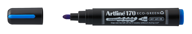 Permanent Marker Artline 170 Eco Rond M Blauw